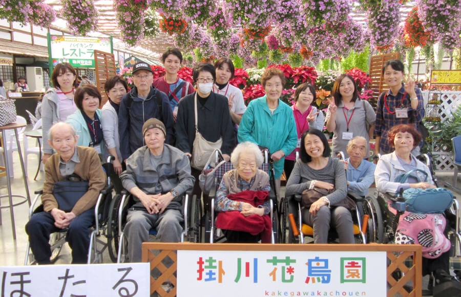 外出レクリエーションとして掛川花鳥園へ