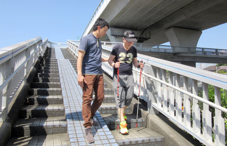 訪問リハビリを始めてから体を動かす事が楽になりました！